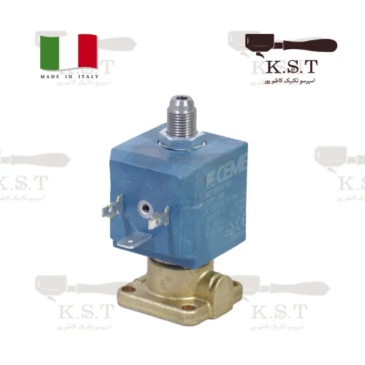 شیر برقی سهراهه CEME پایه (مکعب) — ولتاژ 220V (واشر یاقوت Ruby) شیر برقی سهراهه CEME پایه (مکعب) — ولتاژ 220V (واشر یاقوت Ruby)