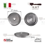 شاور نوا سیمونلی استیل قطر 57.6mm (مدل جوشی)