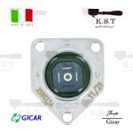 درپوش فلومتر Gicar | با LED (آلیاژ CW510L) - Image 3