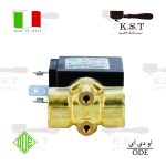 شیر برقی لوله خور سه‌راهه ODE هدگروپ | ولتاژ 220V رزوه 1/8 (مناسب La Marzocco) - Image 4