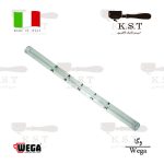 شیشه نمایشگر سطح آب وگا | 5 خط مشکی (ابعاد 11x170mm) - Image 2