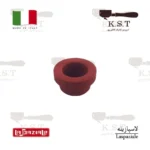 واشر شیشه سطح لول لاسپازیاله سیلیکونی قرمز | قطر 12mm