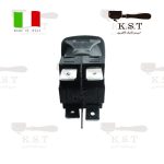 کلید سوئیچ 16 آمپر 250 ولت | رنگ آنتراسیت (سایز 25x25mm) - Image 3