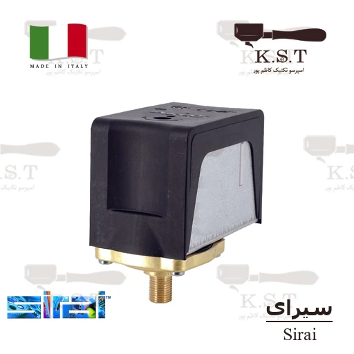 پرشر سوئیچ سه‌فاز Sirai مدل P302/6 | جریان 30 آمپر (0.5 تا 1.4 بار)