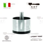 پایه اسپرسوساز استیل ضدزنگ M10 قطر ۴۰ میلی‌متر