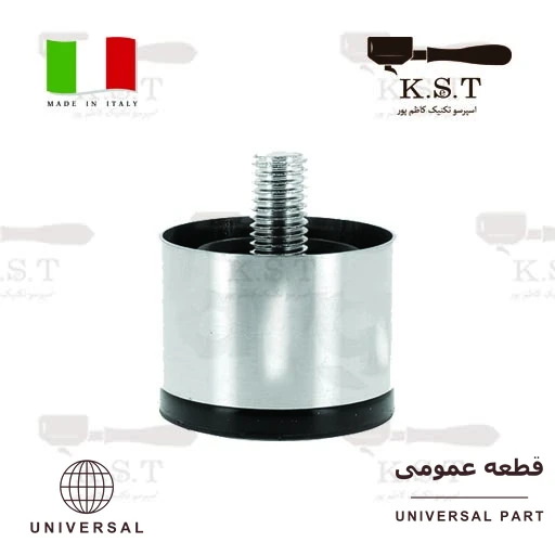 پایه اسپرسوساز استیل ضدزنگ M10 قطر ۴۰ میلی‌متر