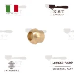 اتصال جوشی اوگیو 10 میلی متر مهره 3/8 اینچ استیل