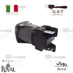 کلید هدگروپ رویال خاموش/روشن 16 آمپر 250 ولت | رنگ آنتراسیت (سایز 25x25mm)