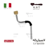 لوله بخار لاسپازیاله مدل بلند کامل — استیل (مناسب S5 و اکسپوبار)