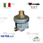 پرشر سوئیچ تک فاز Ma-Ter مدل XP110 تنظیم 0.5 تا 1.5 بار - 16 آمپر